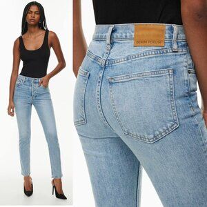 Aritzia Denim Forum The Yoko High Rise Slim Jean Women's Size 24